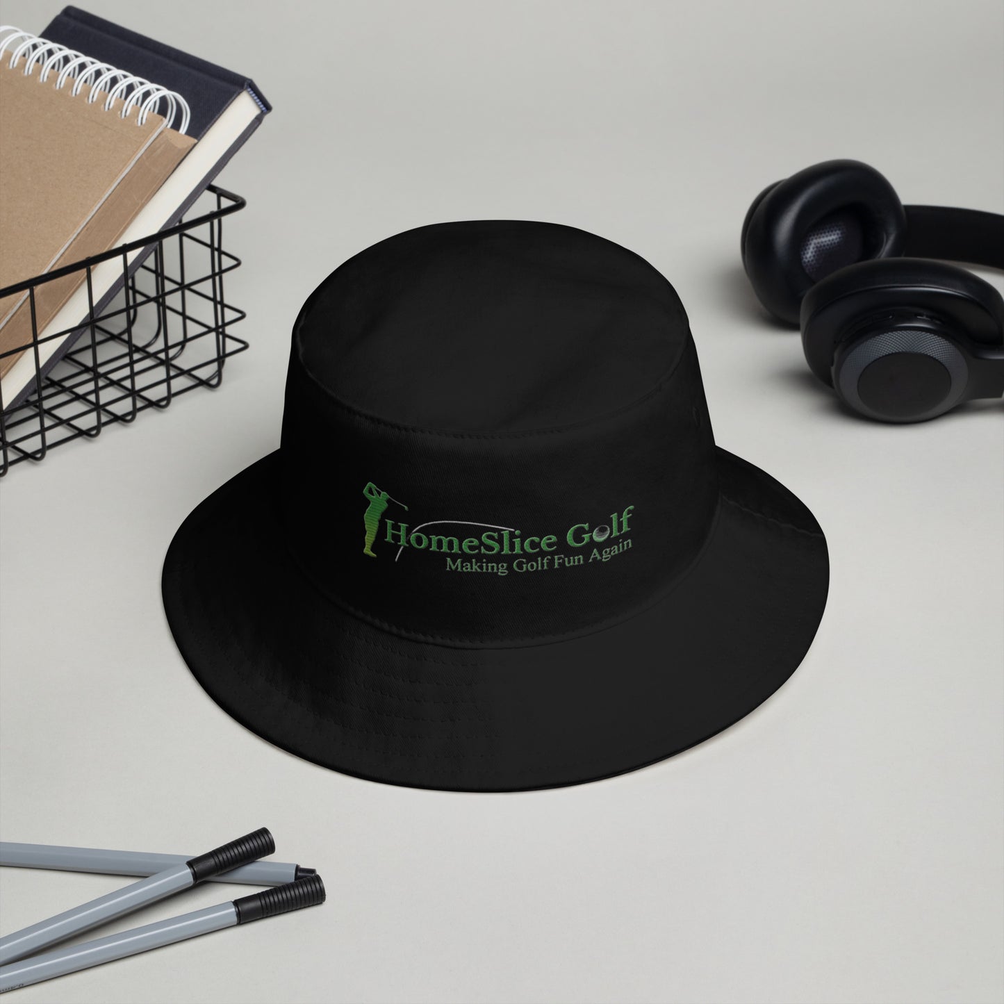 HomeSlice Golf - Bucket Hat in Blue
